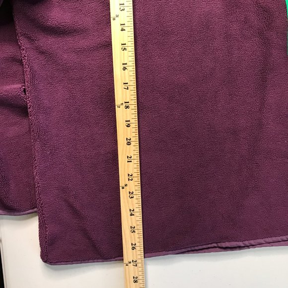 32 Degrees Heat Sweater Womens XL Purple 1/4 Snap Arctic Fleece Sweatshirt - Picture 10 of 15
